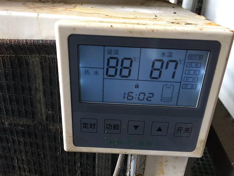 電子廠氧化線空氣能加熱工程